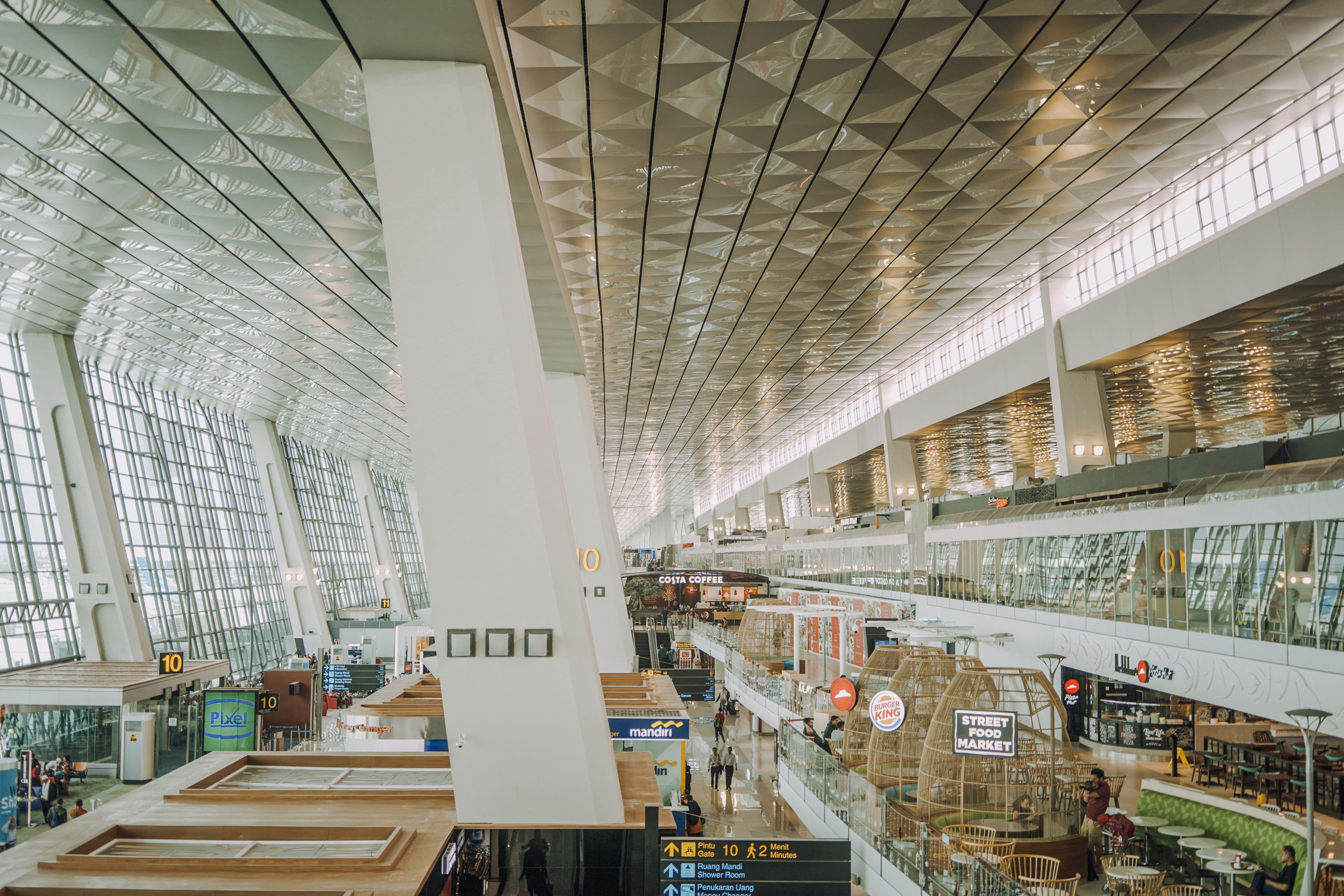 View of an Airport Terminal